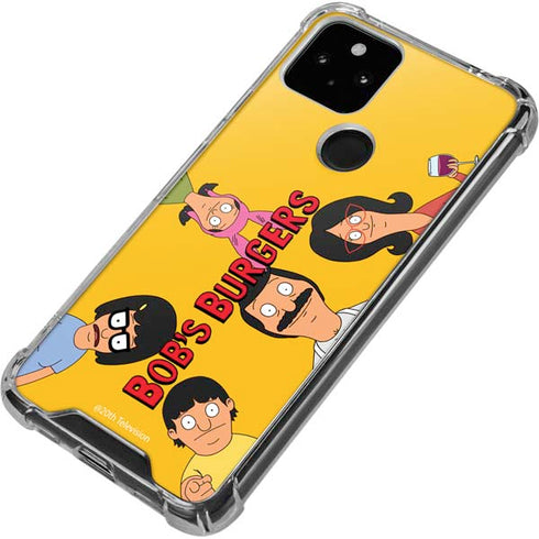 Bobs Burgers Stare Google Pixel 5 Clear Case